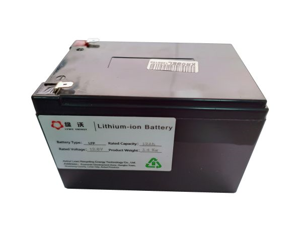 Baterija litijska LiFePO4 12,8 V 12 Ah