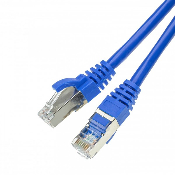 Patch kabel Cat 6 FTP 0,25 m plavi