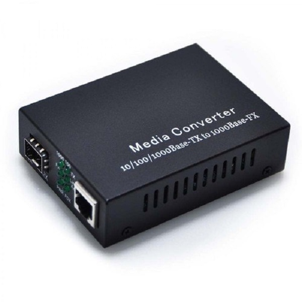 Media konverter 10/100/1000 1 SFP + 1 RJ45