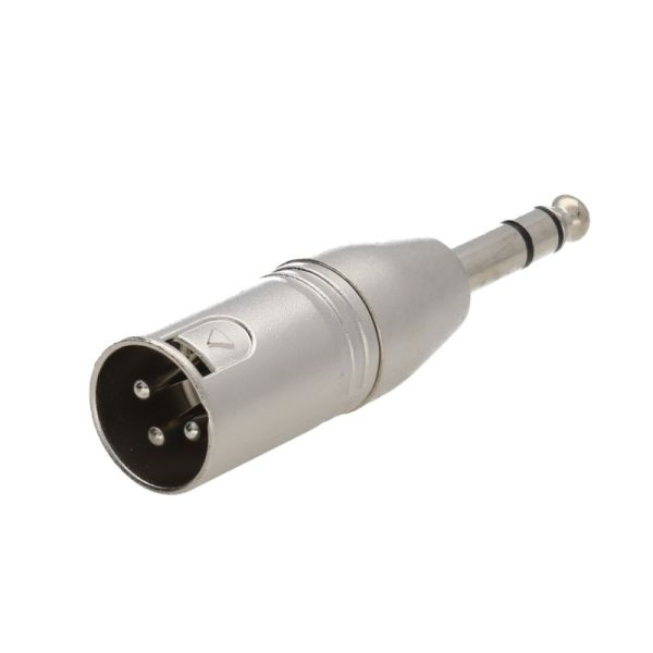 Adapter XLR muški na TRS 6,35 mm muški