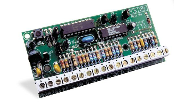 Zonsko proširenje PC5108 za alarmne centrale PowerSeries