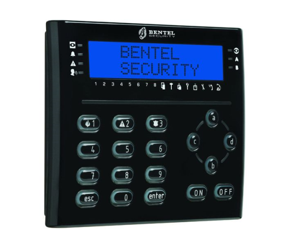 ABSOLUTA T-Black LCD tipkovnica s proxi čitačem
