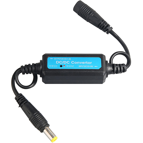 Adapter DC 12–36 V na 12 V/1,5 A
