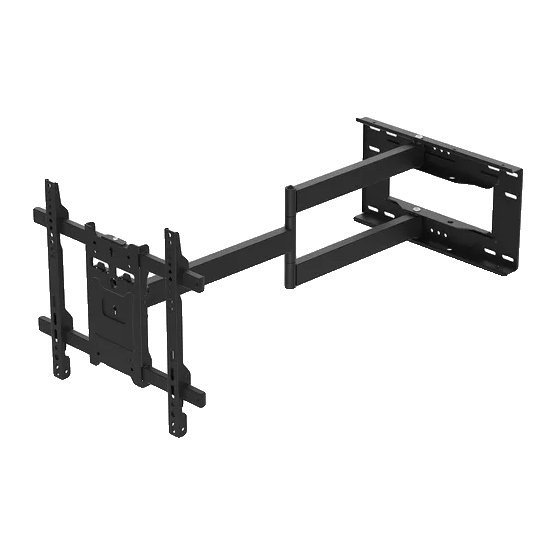 Nosač monitora/TV-a (podesiva dubina) 43"–65"