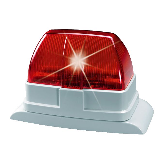 Stroboskopska bljeskalica crvena
