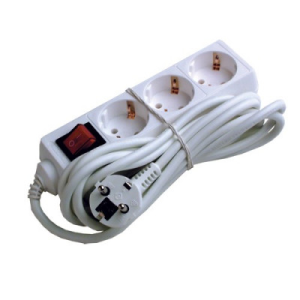 PRODUŽNA PRIKLJUČNICA 3/1,5m S PREKIDAČEM