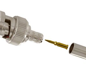 BNC KONEKTOR CRIMP 3 100kom