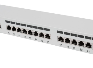 RACK PATCH PANEL CAT.6 FTP 24 PORT